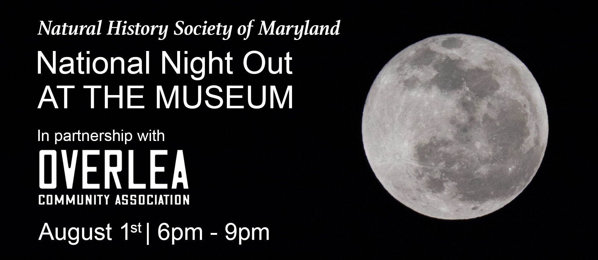 National Night Out @ The Museum – Natural History Society of Maryland