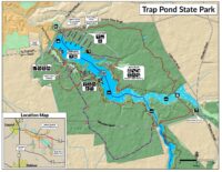 Trap Pond State Park Map